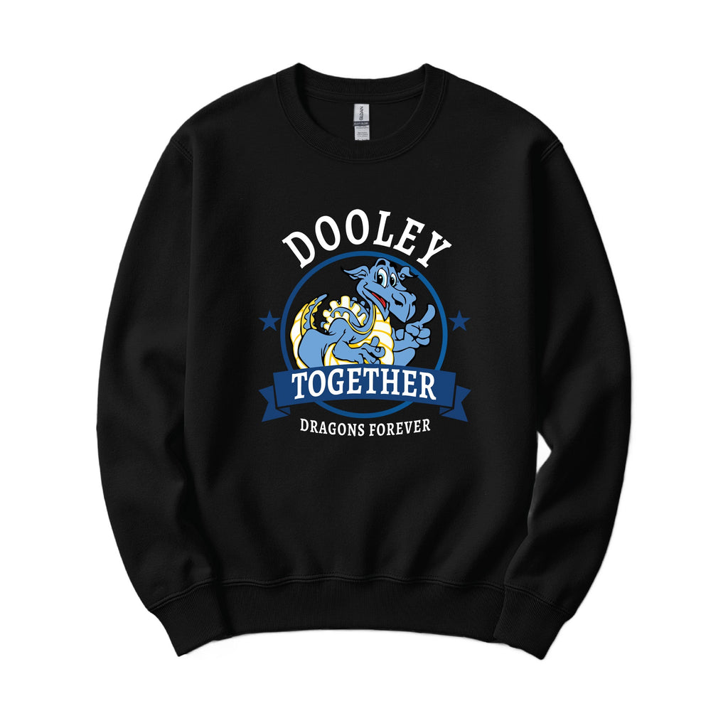 Forever Dragons Crewneck Sweatshirt - Black