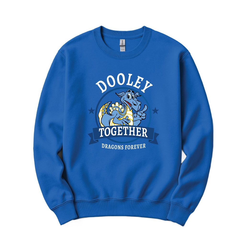 Forever Dragons Crewneck Sweatshirt - Royal Blue