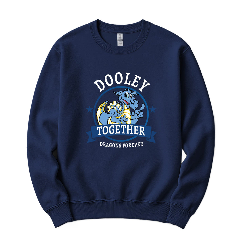 Forever Dragons Crewneck Sweatshirt - Navy