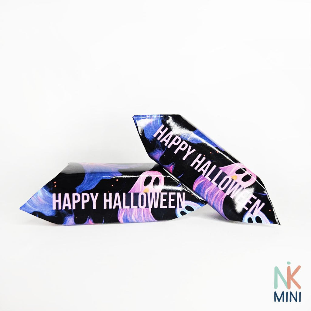 Purple Marble Ghost Happy Halloween Krówki - main design