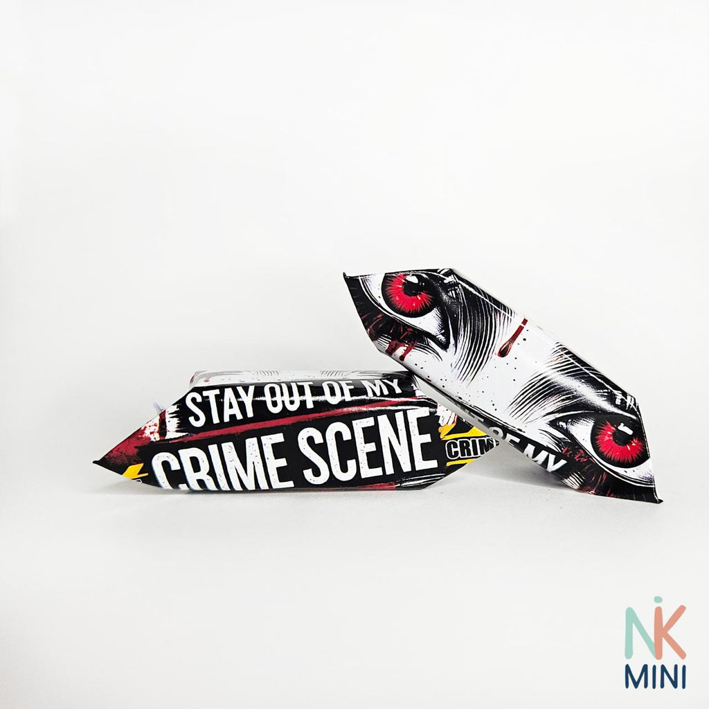 Stay Out of My Crime Scene Halloween Krówki - main design