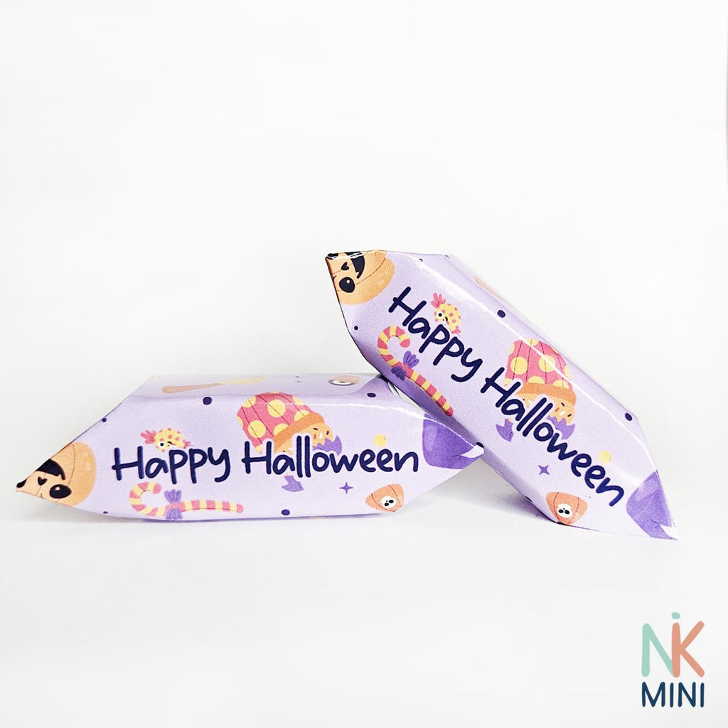 Pastel Candy Corn Happy Halloween Krówki - main design