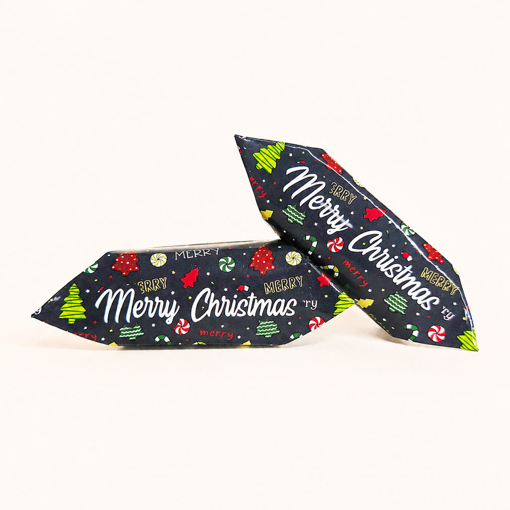 Merry Christmas Navy Peppermint Krówki - main design