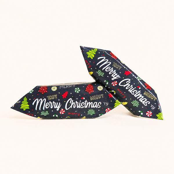Merry Christmas Navy Peppermint Krówki - main design