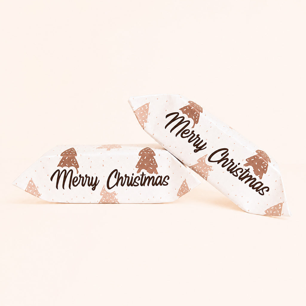 Merry Christmas Cream Tree Krówki - main design