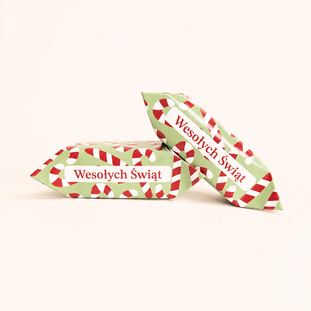 Wesołych Świąt Sage Candy Cane Krówki - main design