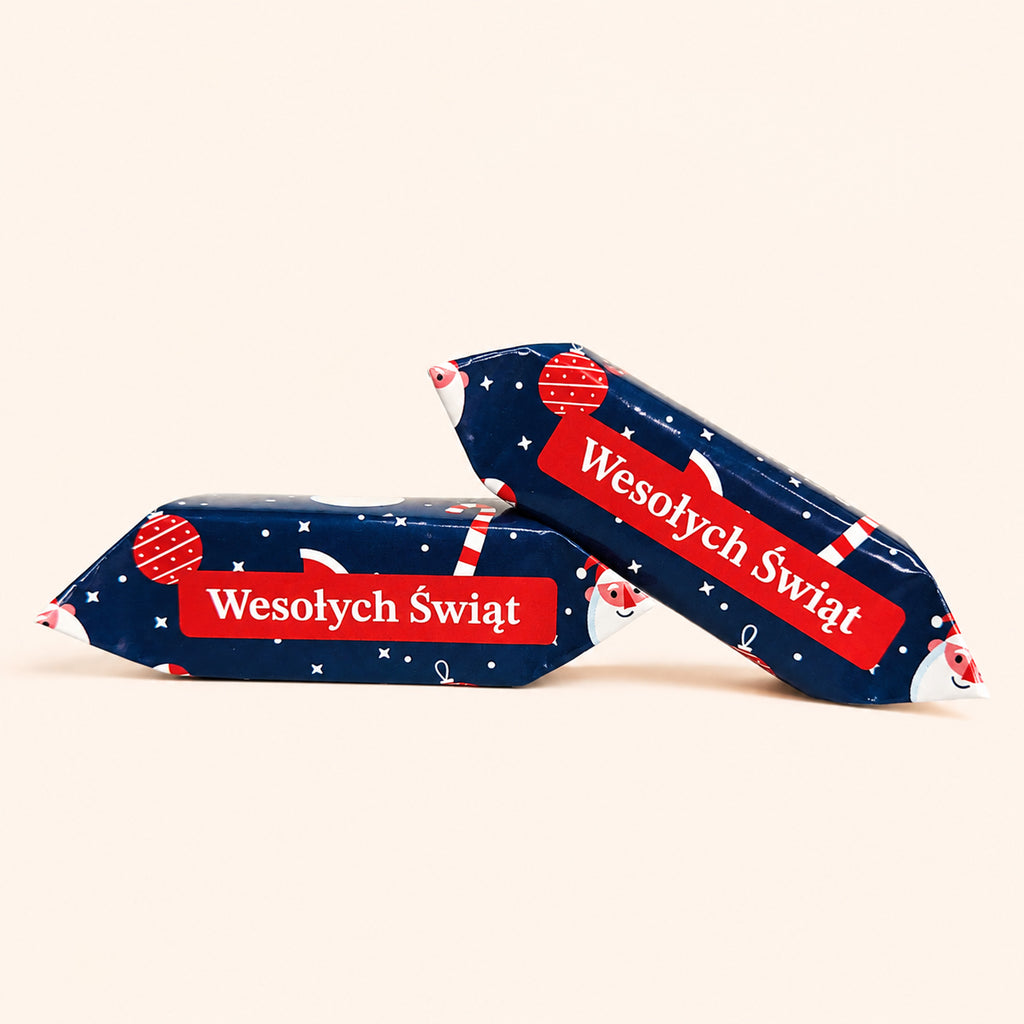 Merry Christmas Navy Ornament & Santa Krówki - main design