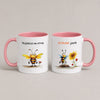 Funny Polish bee mug - pink 11oz