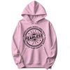 "Fearless"* Funny Badge Hoodie in Pink