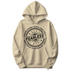 "Fearless"* Funny Badge Hoodie in Sand