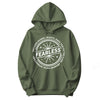 "Fearless"* Funny Badge Hoodie in Military Green