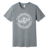 "Fearless"* Funny Badge T-Shirt in Athletic Heather (duplicate upload)