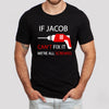 Personalized "If [Name] Can't Fix It, We're All Screwed" T-Shirt in Black - Lifestyle Photo