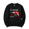 Personalized "Can't Fix It" Crewneck in Black