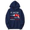 Personalized "Can't Fix It" Hoodie in Navy