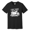 "I Don't Snore, I Dream I'm a Motorcycle" Funny T-Shirt in Black