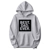 Best. Dad. Ever. Father's Day Hoodie in Athletic Heather