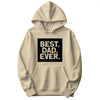Best. Dad. Ever. Father's Day Hoodie in Sand