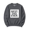 Best. Dad. Ever. Father's Day Crewneck in Dark Heather Gray