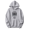 This Awesome Dad Belongs To Personalized Hoodie in Athletic Heather