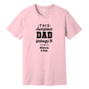 This Awesome Dad Belongs To Personalized T-Shirt in Pink