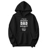 This Awesome Dad Belongs To Personalized Hoodie in Black