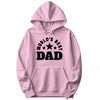 World's Best Dad Hoodie in Pink
