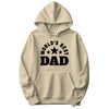 World's Best Dad Hoodie in Sand