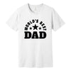 World's Best Dad T-Shirt in White