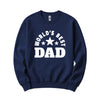 World's Best Dad Crewneck in Navy