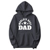 World's Best Dad Hoodie in Dark Heather Gray