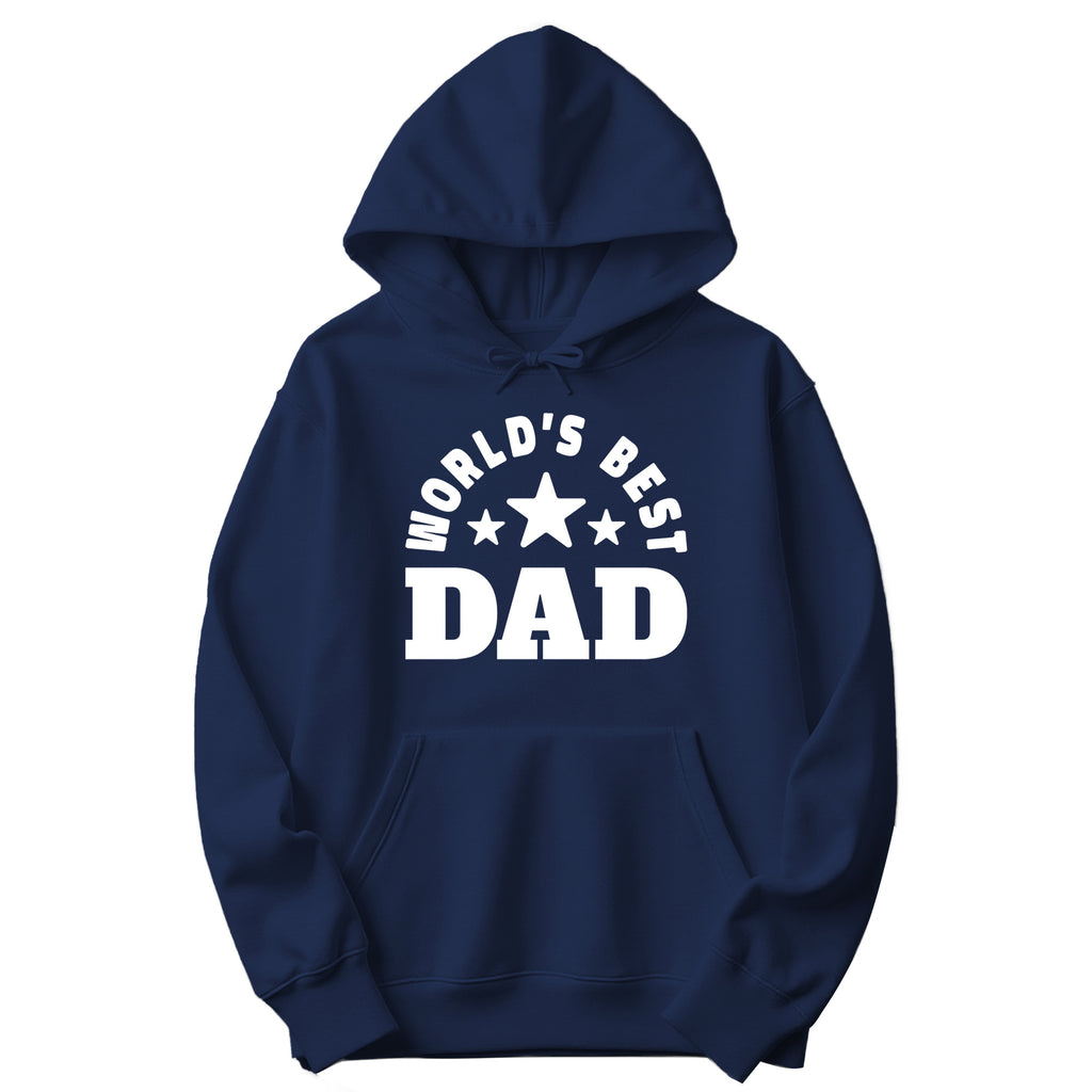 World's Best Dad Hoodie in Navy