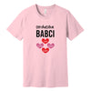Serduszka Babci Personalized T-Shirt in Pink