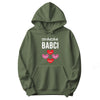 Serduszka Babci Personalized Hoodie in Military Green