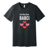 Serduszka Babci Personalized T-Shirt in Dark Grey Heather