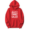 Polska landmarks patriotic Polish hoodie - red