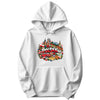 Polska colorful Poland collage Polish hoodie - white