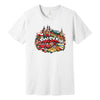 Polska colorful Poland collage Polish t-shirt - white tee