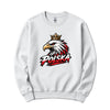 Polska crowned eagle head Polish crewneck sweatshirt - white