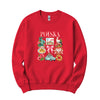 Polska coquette Poland icons Polish crewneck sweatshirt - red