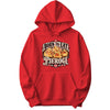 Born to Eat Pierogi Polish hoodie in red