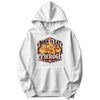Born to Eat Pierogi Polish hoodie in white