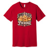 Born to Eat Pierogi Polish t-shirt in red